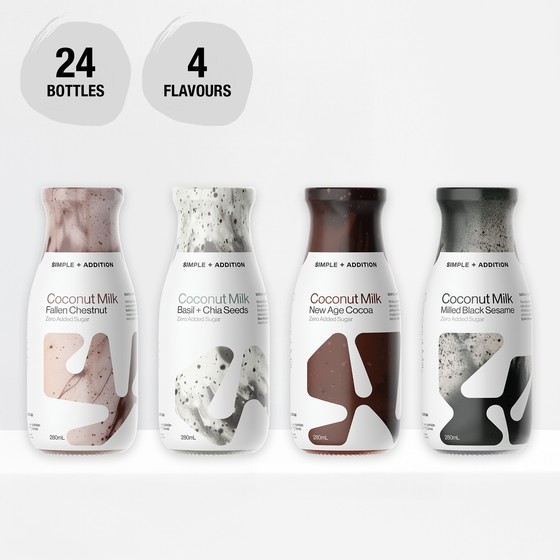 Coconut Milk - 4 Flavours 24 Bottles