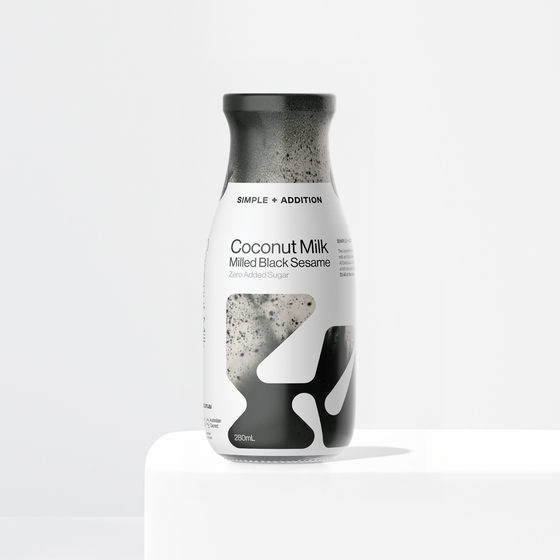 Coconut Milk - Milled Black Sesame