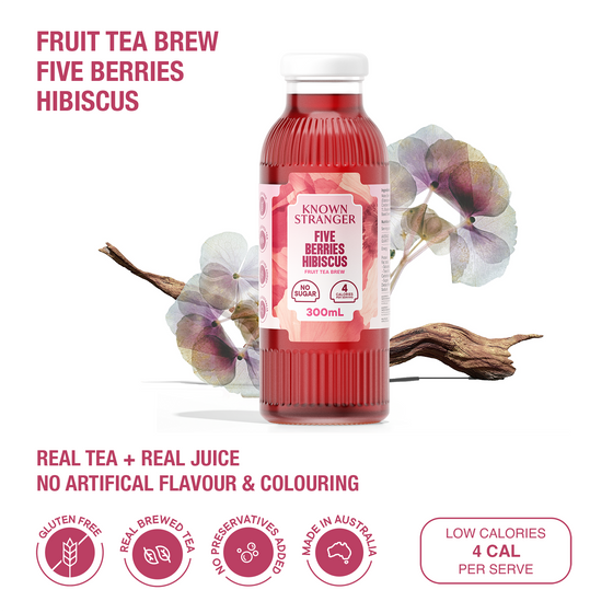 Five Berries Hibiscus Real Iced Tea