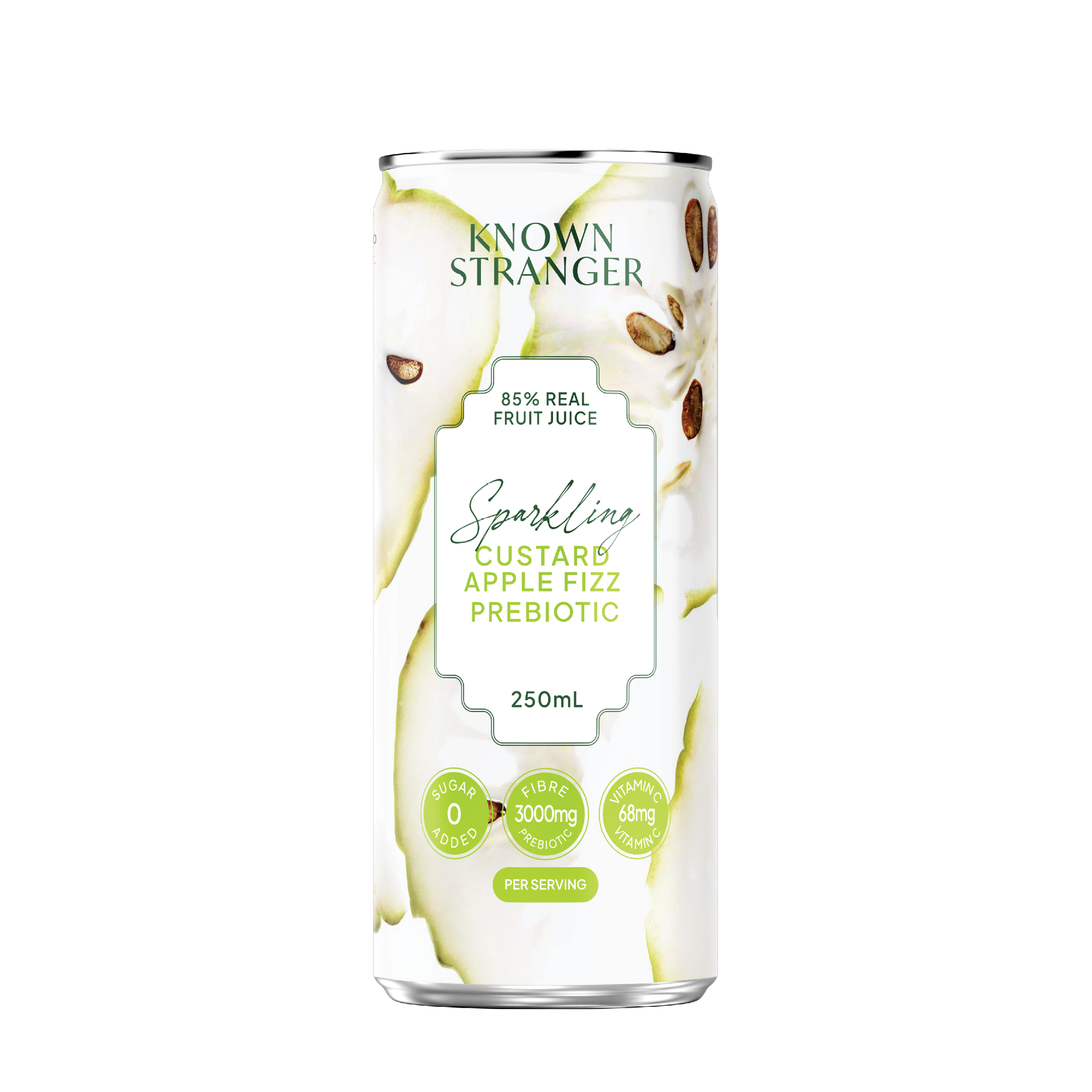 Prebiotic Sparkling Juice - Custard Apple Fizz
