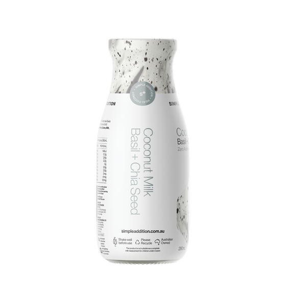 Coconut Milk - Basil + Chia Seeds