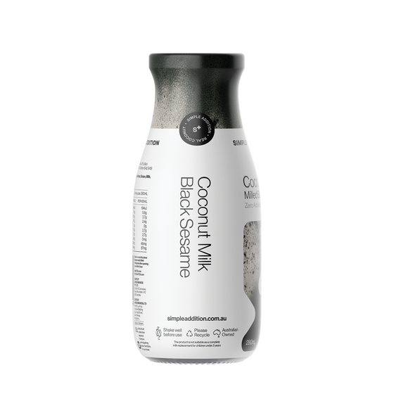 Coconut Milk - Milled Black Sesame