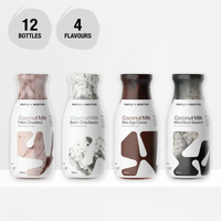 Coconut Milk -  4 Flavours 12 Bottles