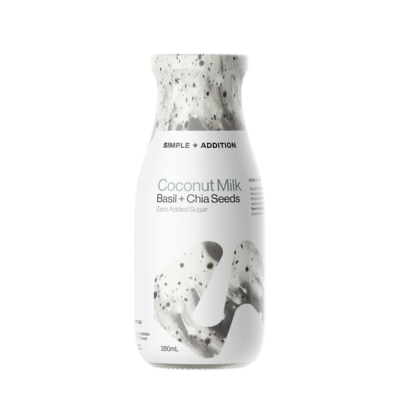 Coconut Milk - Basil + Chia Seeds