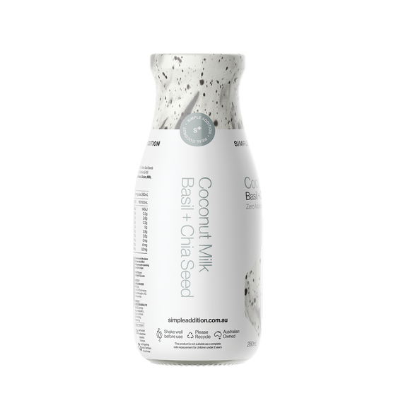 Coconut Milk - Basil + Chia Seeds