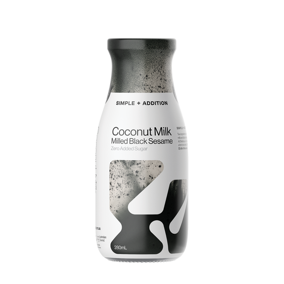Coconut Milk - Milled Black Sesame