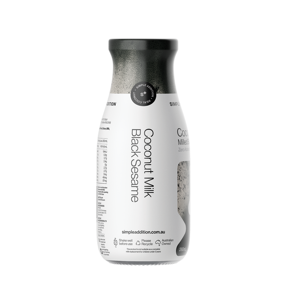 Coconut Milk - Milled Black Sesame