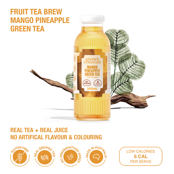 Fruit Tea Brew -  6 Flavours, 12 Bottles