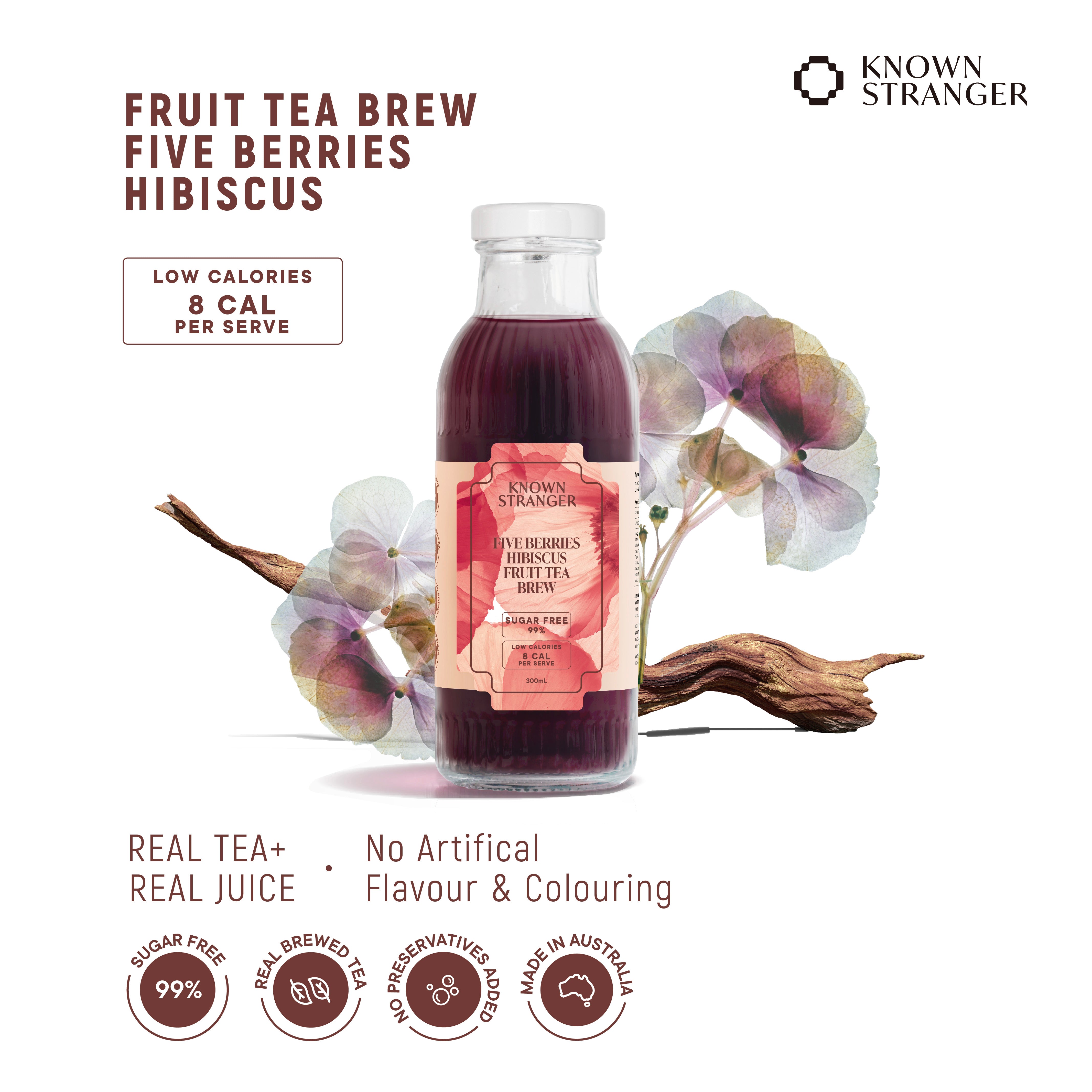 Fruit Tea Brew -  6 Flavours, 12 Bottles