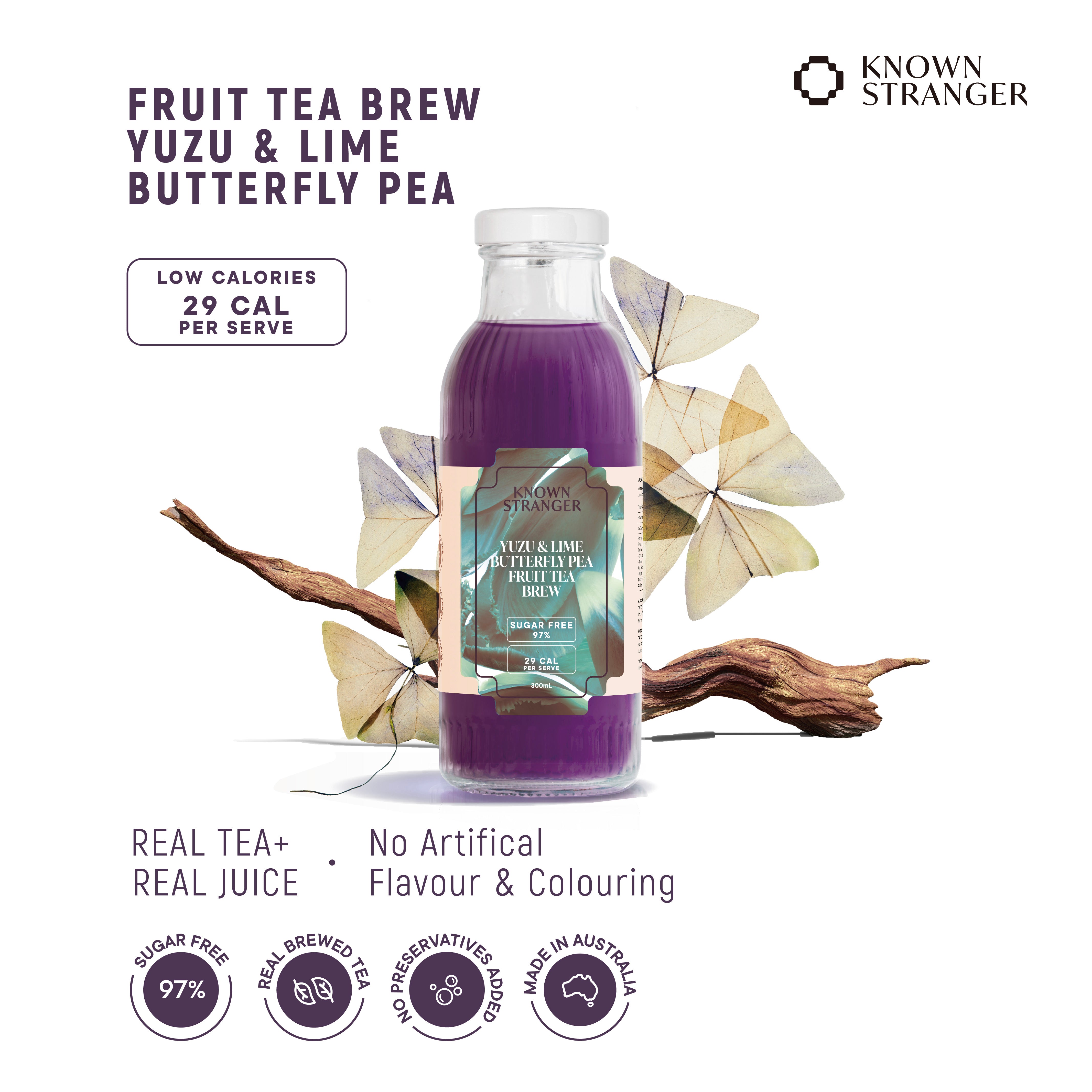 Fruit Tea Brew -  6 Flavours, 12 Bottles