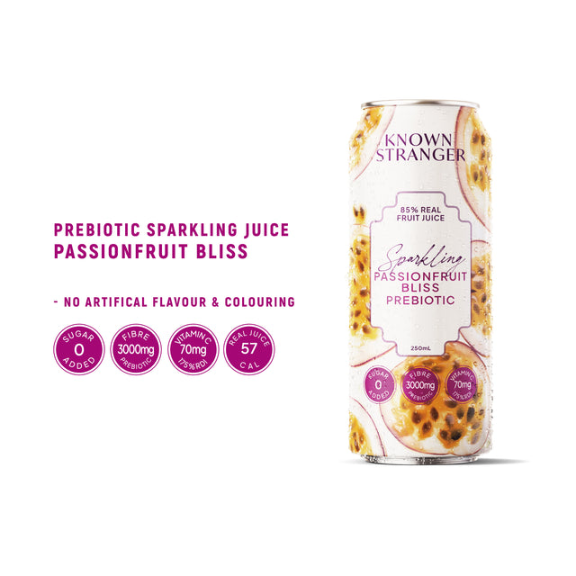 Prebiotic Sparkling Juice - Passionfruit Bliss