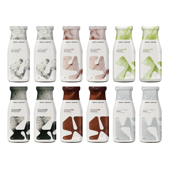 Coconut Milk -  6 Flavours 12 Bottles