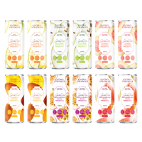 Prebiotic Sparkling Juice - 6 Flavours 12 Cans