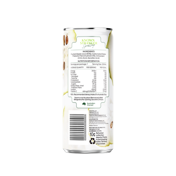 Prebiotic Sparkling Juice - Custard Apple Fizz