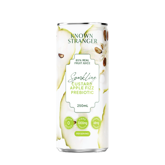 Prebiotic Sparkling Juice - Custard Apple Fizz