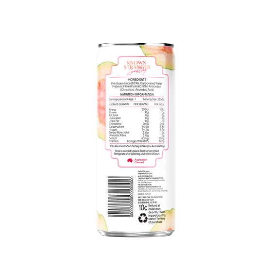 Prebiotic Sparkling Juice - Guava Squeeze