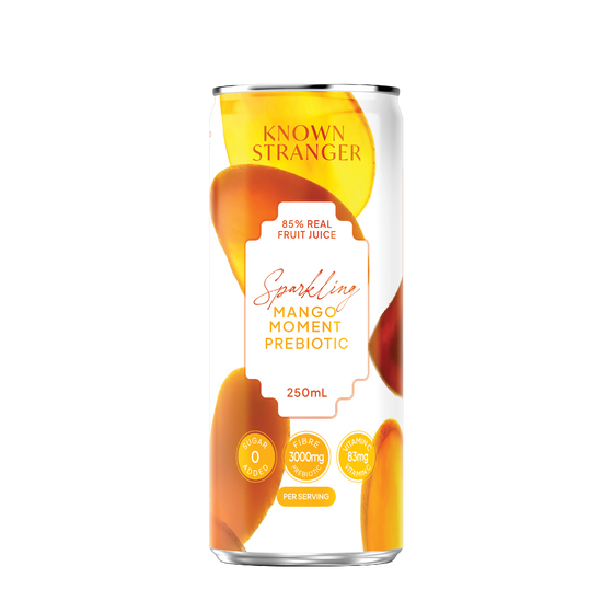 Prebiotic Sparkling Juice - Mango Moment