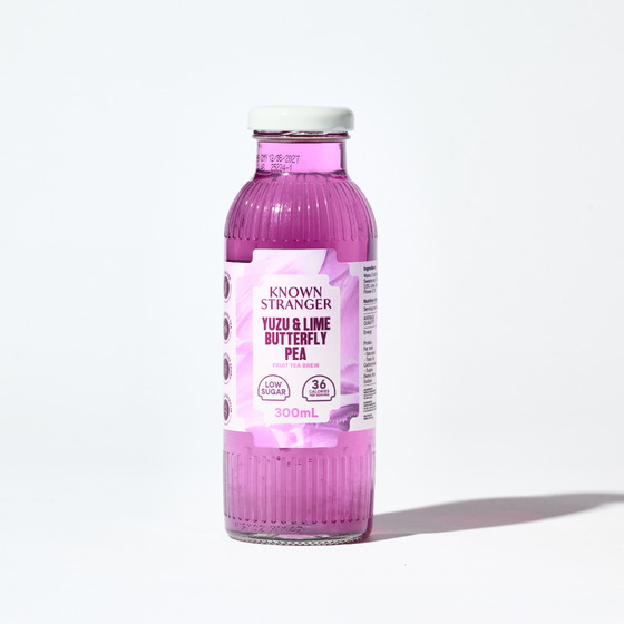 Yuzu & Lime Butterfly Pea Fruit Tea Brew