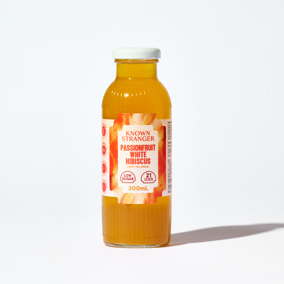 Passionfruit White Hibiscus Fruit Tea Brew