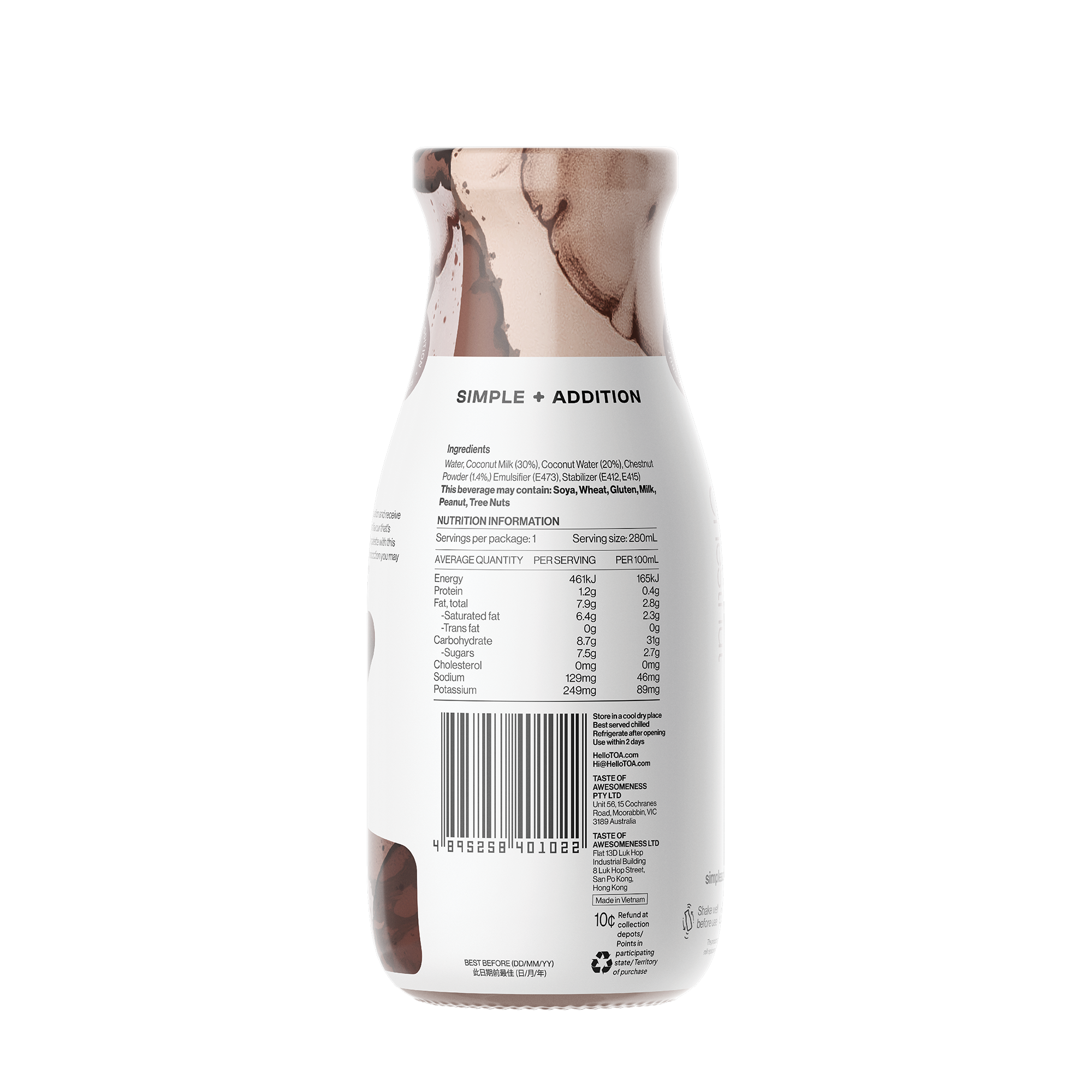 Coconut Milk - Fallen Chestnut