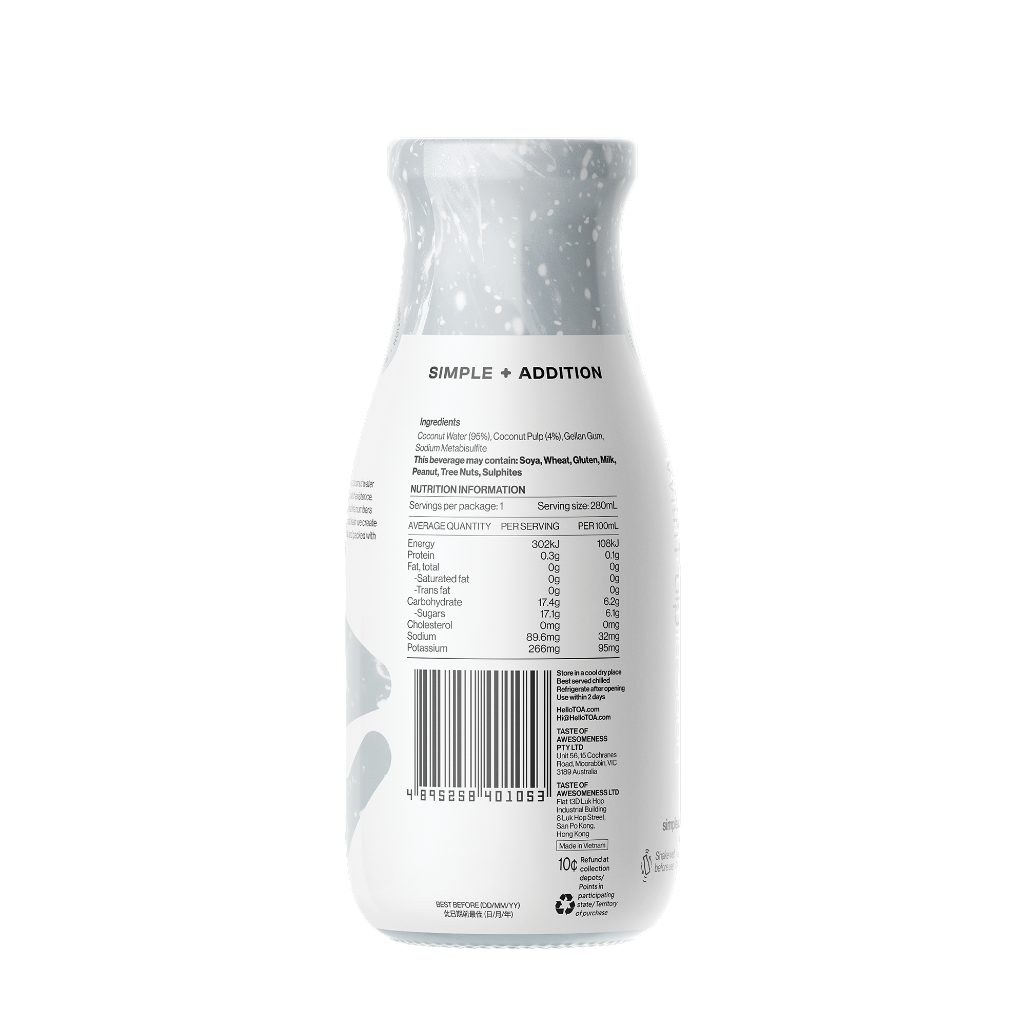 Coconut Water with Pulp