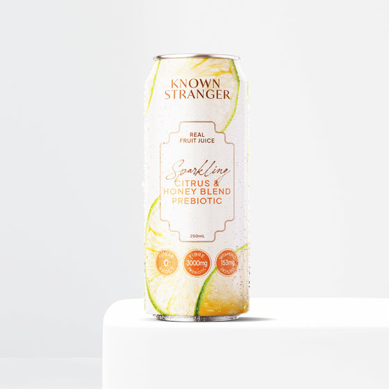 Prebiotic Sparkling Juice - Citrus & Honey Blend - Taste of Awesomeness